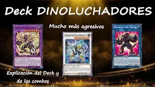 DECK DINOLUCHADORES AGRO Yu-Gi-Oh! | deck explicado y comentado los combos | Dinowrestler Agro YGO