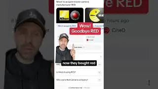 The End of Red Cameras: Nikon BUYS RED?!