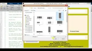 Barcode Classification Using Image Processing Matlab Project With Source Code | Barcode Detection