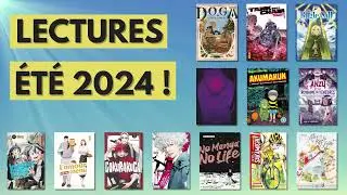 Notre petit guide “lecture manga” pour l’été (2024) ! - La 5e de Couv' – #5DC – Saison 9 épisode 37
