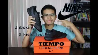 Unboxing Field test The Nike React Tiempo Legend 8 Pro IC Indoor Court Black