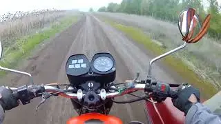 покатушка на иж планета 5 и мопед альфа
