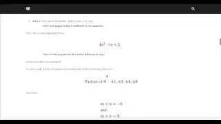 Guided Tour of www.RadfordMathematics.com