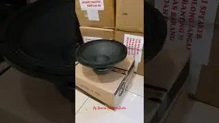 RCF L18P300, Speaker Komponen 18"/ Voice Coil 4" / Power Handling 1000W/2000W #rcfaudio #rcf