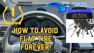 How To Avoid Flat Tire Forever | VESAFE Tire Pressure Monitoring System