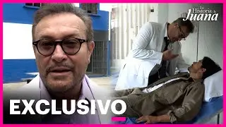 Arturo Peniche cuenta cómo fue volver a trabajar al lado de su hijo Brandon | La Historia de Juana
