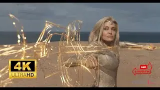 Eternals vs  the Deviants Fight Scene Eternals