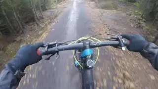 Bloody chain came off