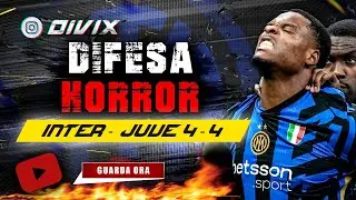 INTER - JUVENTUS 4-4: Errori a raffica 3 punti buttati