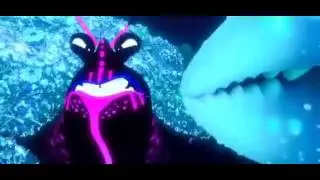 Таматоа отрывок из Моана 2016 Моана и Мауи убегают от Таматоа Tamatoa from Moana 2016