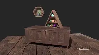 Trunk Diorama - Turntable