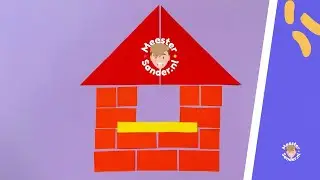 Huis metselen - Instructievideo Meester Sander - thema bouwen