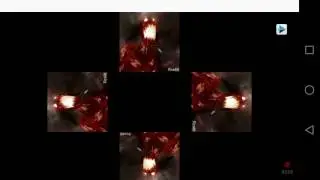 Nine tailed Fox hologram video