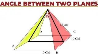 HOW TO CALCULATE THE ANGLE BETWEEN TWO PLANES