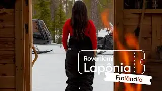 Diversão na terra do Papai Noel: Rovaniemi