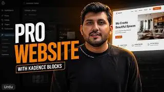 Pro Web Design with Free Kadence Blocks: Tutorial, Updates, and Free Tools [Urdu-Hindi]