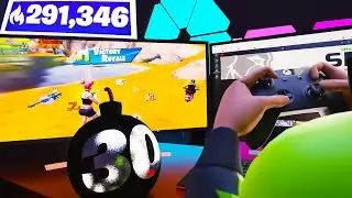 *DOMINATING* Arena With Controller HANDCAM(30 Eliminations) + BEST CONTROLLER SETTINGS