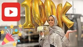 100K SUBSCRIBERS AYAAN GAARNEY Naz Family 🎉🥰 Bake with me Chitchat Video