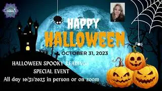 HALLOWEEN SPOOKY READINGS SPECIAL EVENT