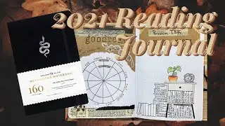 2021 Reading Journal Set Up 🐍✨