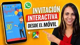 Como hacer INVITACION INTERACTIVA con el celular