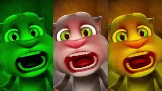 My Talking Tom -- Funny Movement Colors -- Gameplay Mobile Part 7
