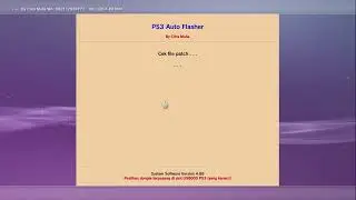Bukti PS3 Auto Flasher berhasil di HFW 4.88 - PS3 NOR