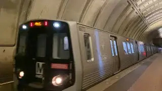 Newer DC Metro Train "7000 Series" - Bethesda, MD