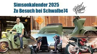 Simsonkalender 2025 - Shooting mit Schwalbe74