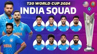 Surprising Selections in India's Squad for T20 World Cup 2024
