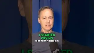 “I cried when River Phoenix died”. #ichadlowe #stevekmetko @stillherehollywood #riverphoenix
