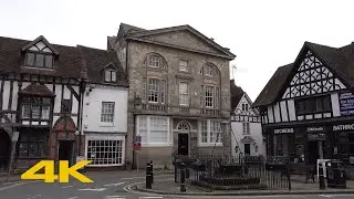 Henley-in-Arden Walk: Town Centre【4K】