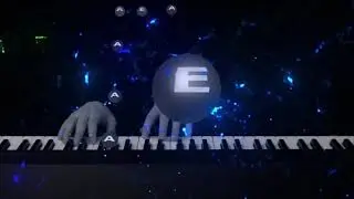 A minor piano improvisation | 3D MIDI music animation using Three.js & DaVinci Resolve