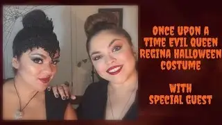 Once upon a time Evil Queen Regina Halloween costume tutorial