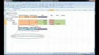 Excel - Solver  (lesson 1)