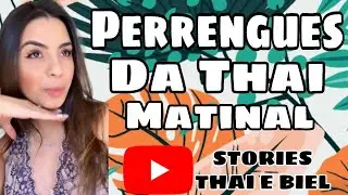 STORIES THAI E BIEL Thai fala sua rotina matinal após cirurgia + fala o quanto está exausta