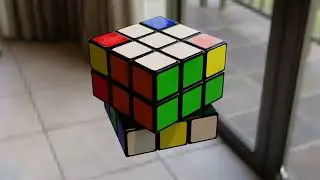 rubik's cube animation made in blender