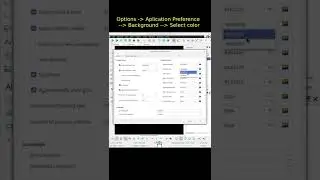 #Shorts How to Change Background and to Hide Gridlines