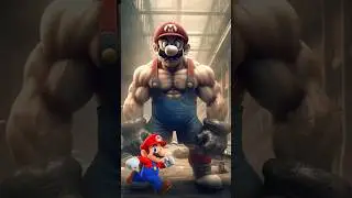 SUPER MARIO BROS Characters as MUSCLES 2023 #mariobros