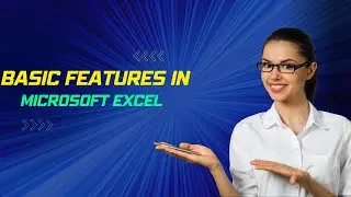 Part 2 - Basic features in Microsoft Excel