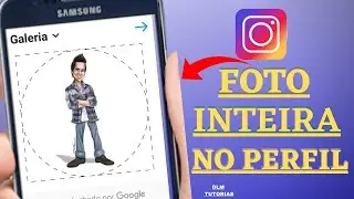 COMO COLOCAR FOTO INTEIRA NO PERFIL DO INSTAGRAM 
