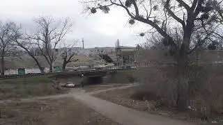 Разбомбили ссыпку, склад. Изюм Война.