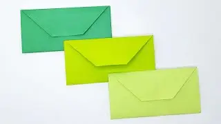 How to Make Paper Envelope - Simple and Easy Origami Envelope - Envelope Making Ideas