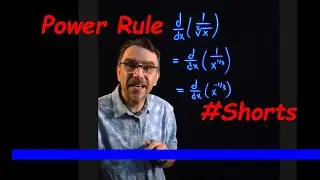 Derivative of Fraction with Cube Root using the Power Rule 