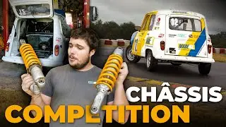 Custom-made ÖHLINS competition chassis for my Renault 4 prototype 1108cc 74hp