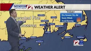 WPRI 12 Weather Forecast 11/2/24: Much Cooler This Weekend