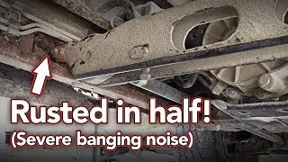 How to replace torsion bar mounts - Loud banging noise under truck - FIXED! - Silverado - Sierra