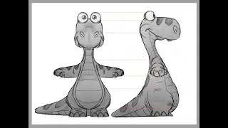 Blender I Sculpt I Dino I Blocking Out