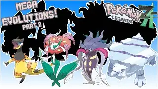 Creating NEW mega evolutions for pokemon legends ZA! part 2!