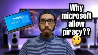 why microsoft don't stop cracked windows 10?? | NilayTech&Vlog